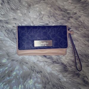 CALVIN KLEIN - Monogram Wristlet NWOT